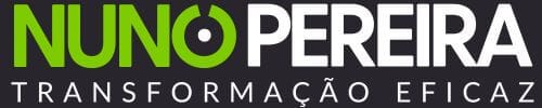 Logo Nuno Pereira_branco_fundopreto Logotipo Nuno Pereira - transformação eficaz